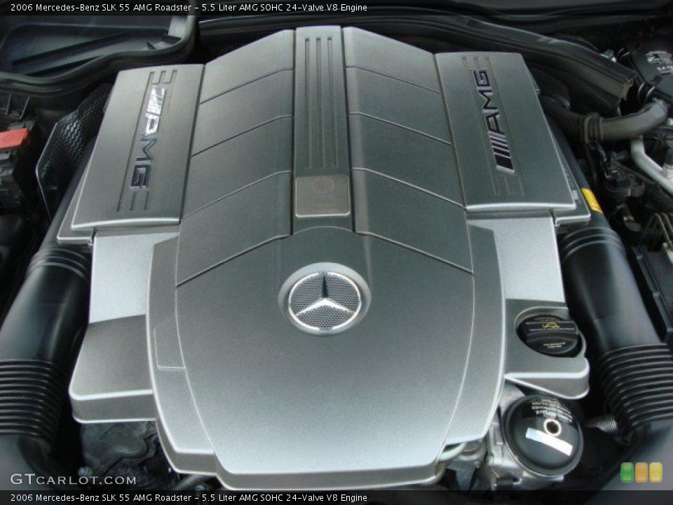 5.5 Liter AMG SOHC 24-Valve V8 Engine for the 2006 Mercedes-Benz SLK #51520756