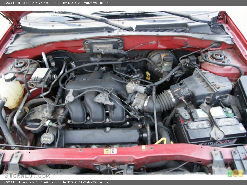 3.0 Liter DOHC 24-Valve V6 Engine for the 2003 Ford Escape #51524107