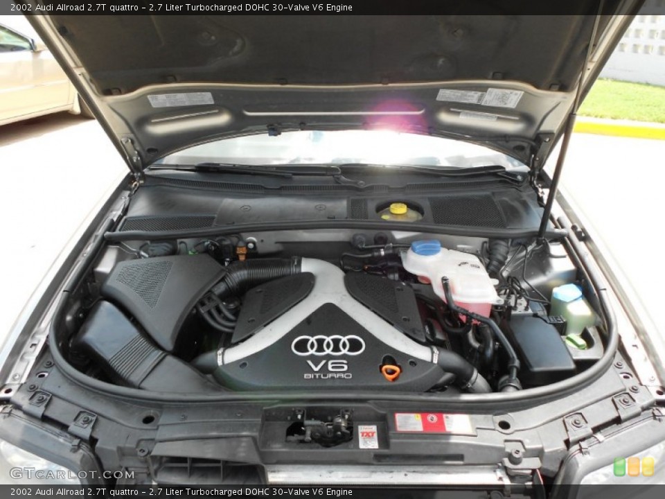 2.7 Liter Turbocharged DOHC 30-Valve V6 Engine for the 2002 Audi Allroad #51530614