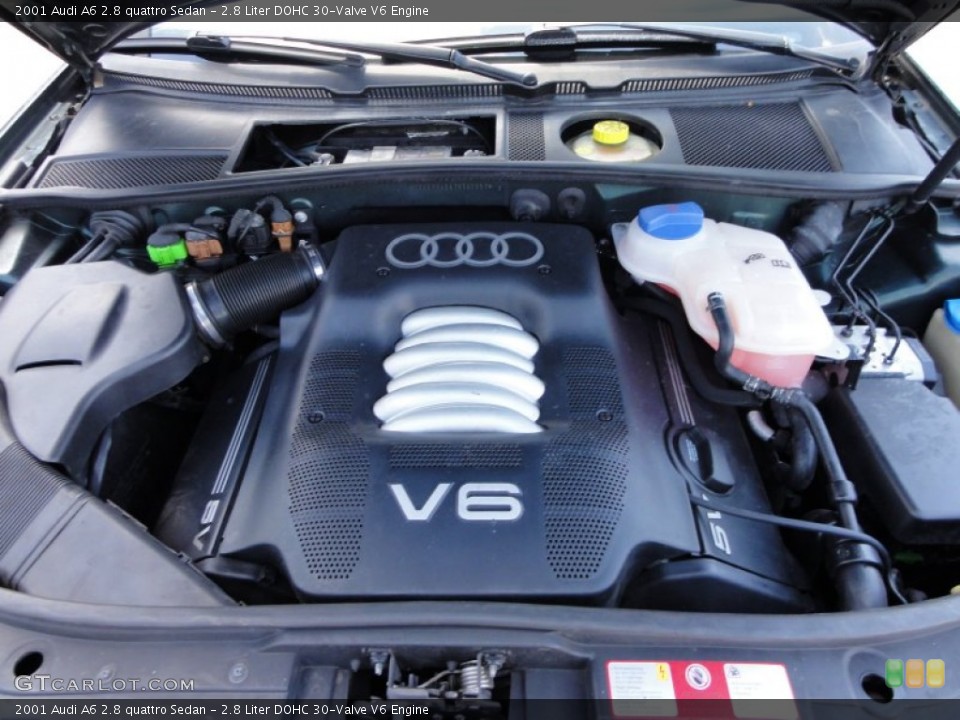 2.8 Liter DOHC 30-Valve V6 Engine for the 2001 Audi A6 #51555621