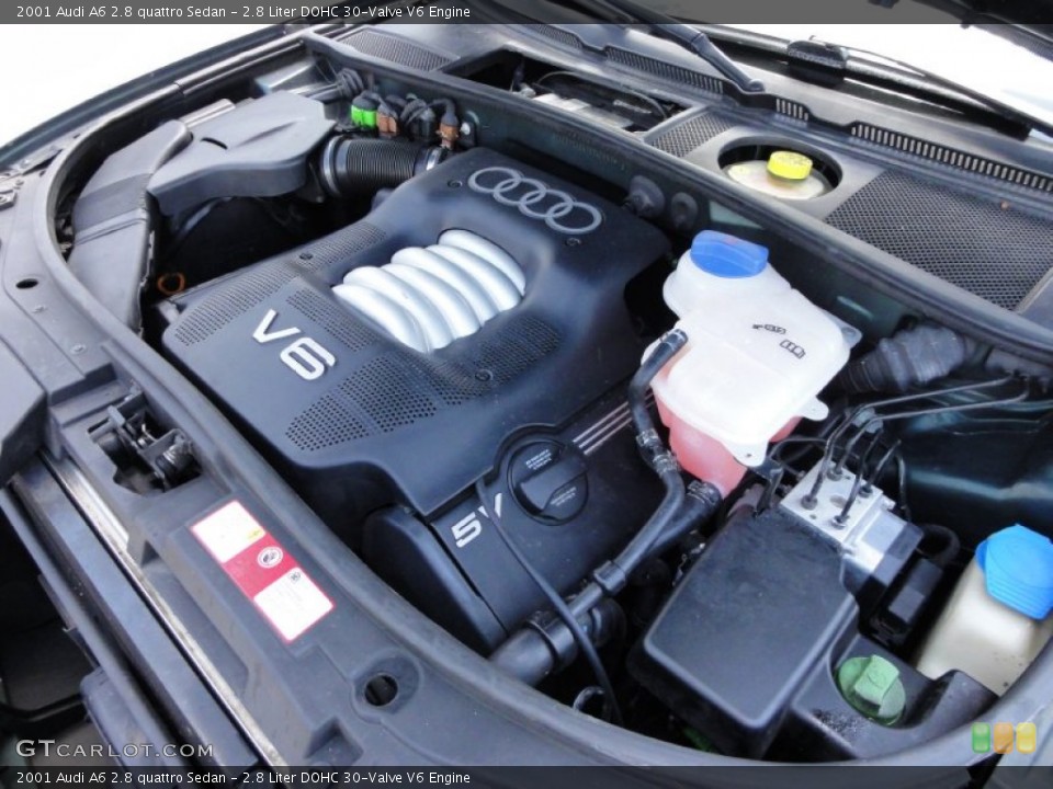 2.8 Liter DOHC 30-Valve V6 Engine for the 2001 Audi A6 #51555636