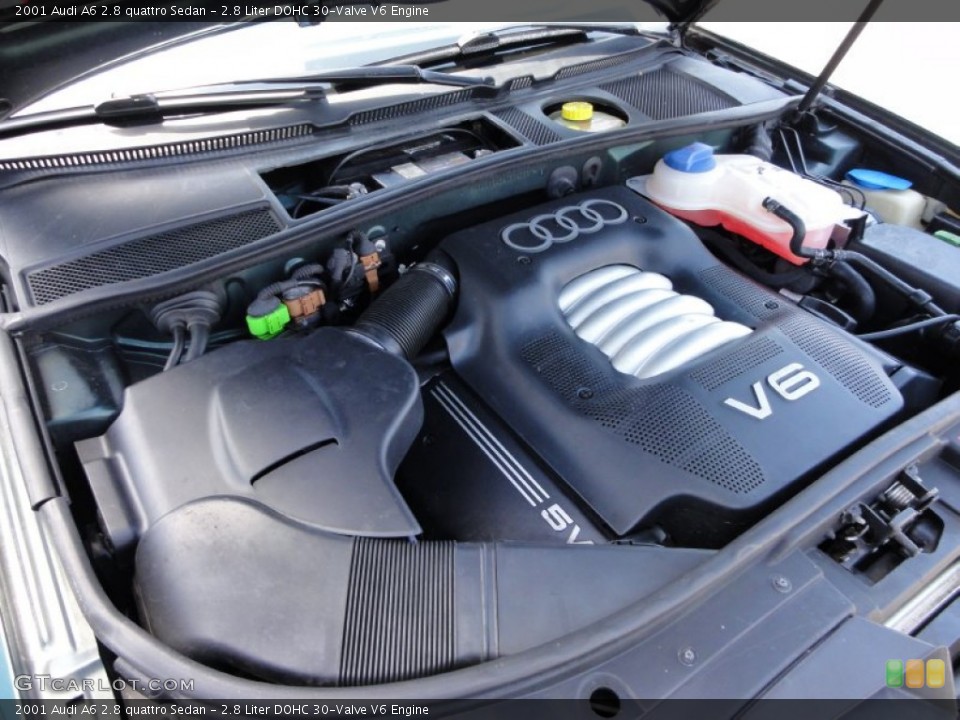 2.8 Liter DOHC 30-Valve V6 Engine for the 2001 Audi A6 #51555648