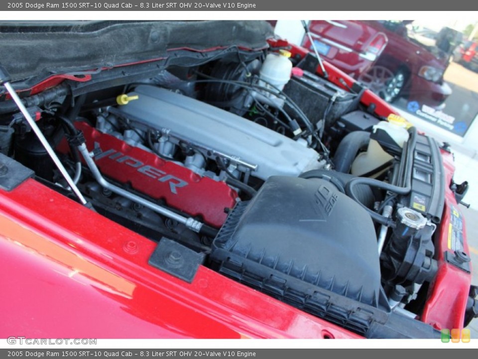 8.3 Liter SRT OHV 20-Valve V10 Engine for the 2005 Dodge Ram 1500 #51556878