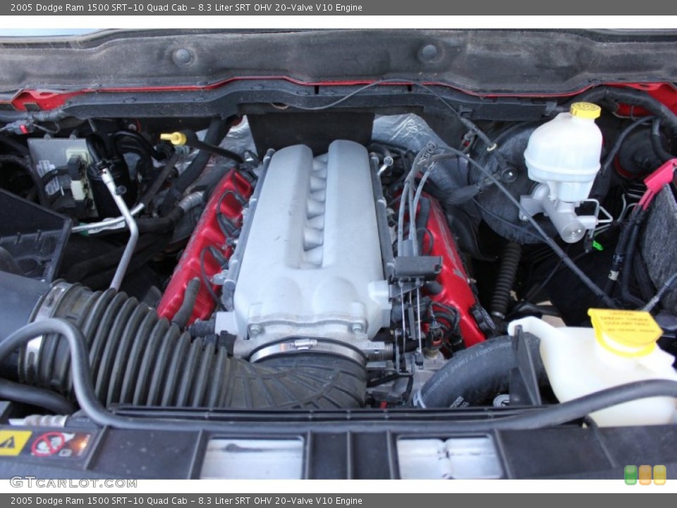 8.3 Liter SRT OHV 20-Valve V10 Engine for the 2005 Dodge Ram 1500 #51557256