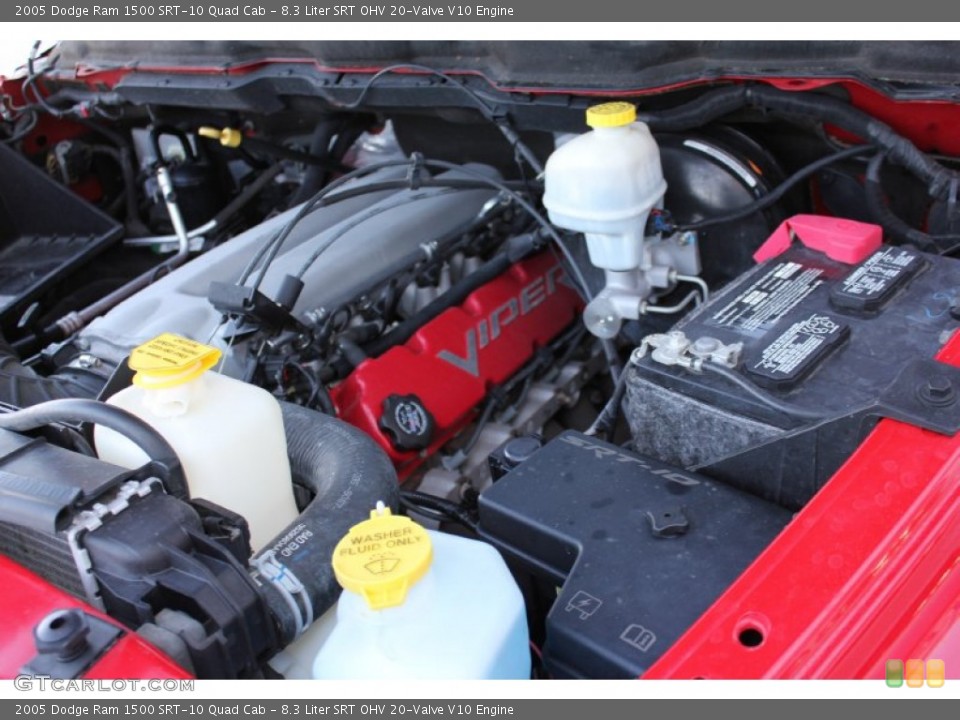 8.3 Liter SRT OHV 20-Valve V10 Engine for the 2005 Dodge Ram 1500 #51557274