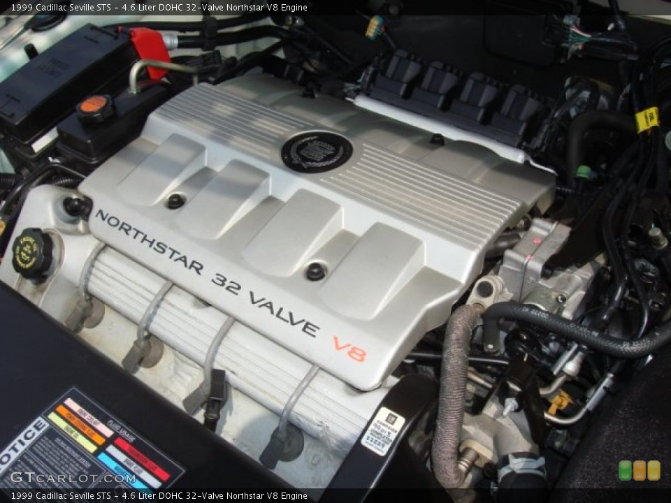 4.6 Liter DOHC 32-Valve Northstar V8 Engine for the 1999 Cadillac Seville #51560289