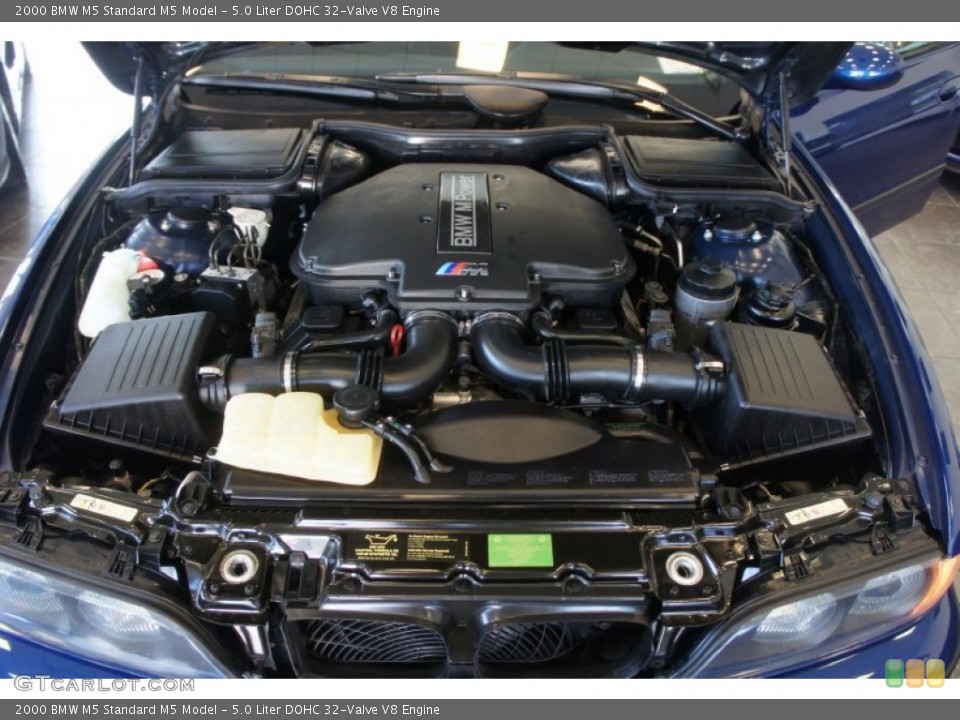 5.0 Liter DOHC 32-Valve V8 Engine for the 2000 BMW M5 #51568527