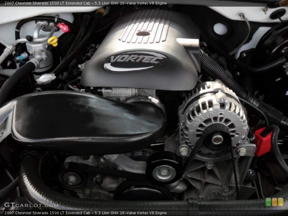 5.3 Liter OHV 16-Valve Vortec V8 Engine for the 2007 Chevrolet Silverado 1500 #51579256