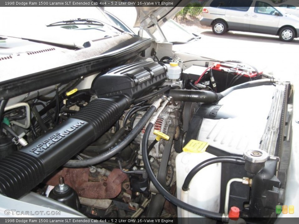 5.2 Liter OHV 16-Valve V8 Engine for the 1998 Dodge Ram 1500 #51581749