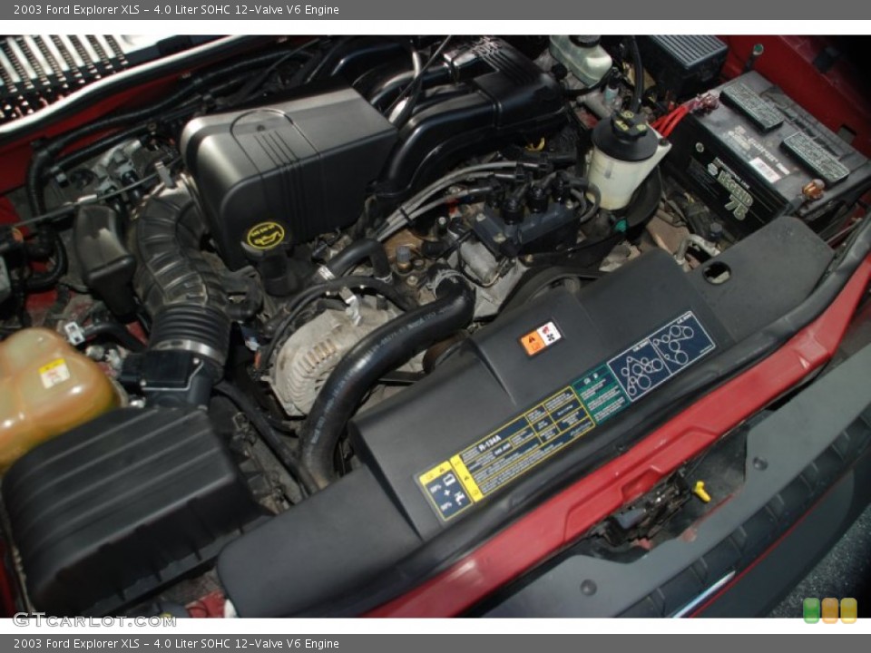 40 Liter Sohc 12 Valve V6 Engine For The 2003 Ford Explorer 51598093