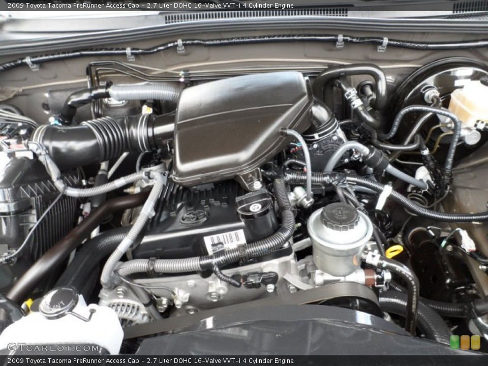2.7 Liter DOHC 16-Valve VVT-i 4 Cylinder Engine for the 2009 Toyota Tacoma #51599470