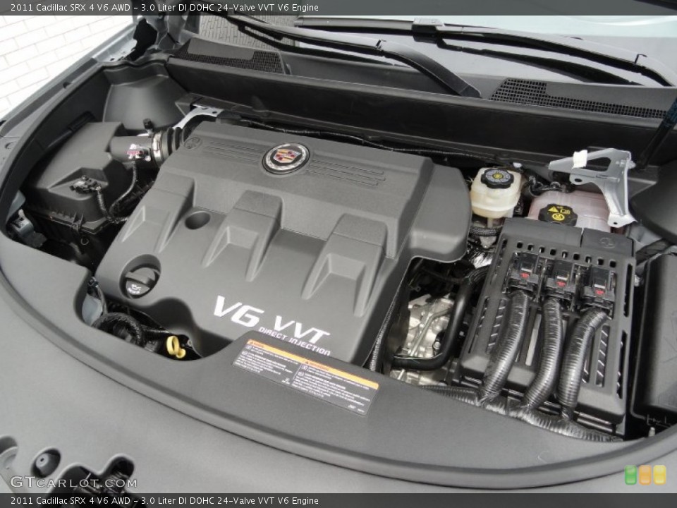 3.0 Liter DI DOHC 24-Valve VVT V6 Engine for the 2011 Cadillac SRX #51602110