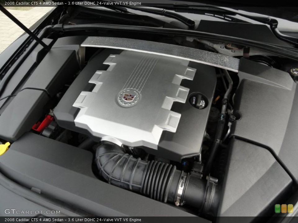 3.6 Liter DOHC 24-Valve VVT V6 2008 Cadillac CTS Engine