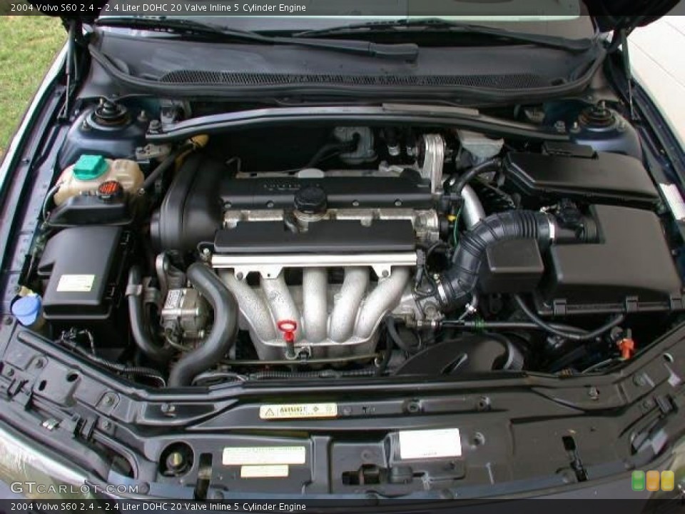 2.4 Liter DOHC 20 Valve Inline 5 Cylinder Engine for the 2004 Volvo S60 #51603565