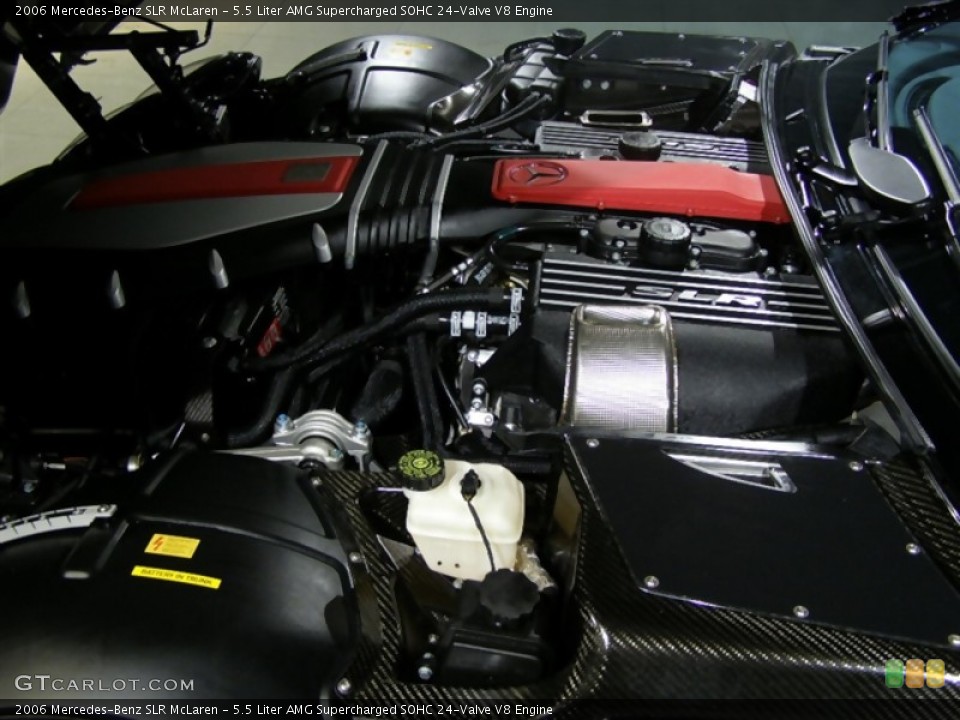 5.5 Liter AMG Supercharged SOHC 24-Valve V8 Engine for the 2006 Mercedes-Benz SLR #51610
