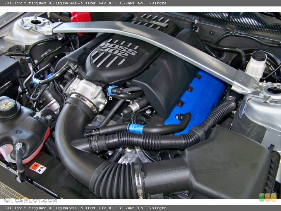 5.0 Liter Hi-Po DOHC 32-Valve Ti-VCT V8 Engine for the 2012 Ford Mustang #51614695
