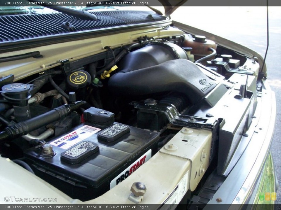 5.4 Liter SOHC 16-Valve Triton V8 Engine for the 2000 Ford E Series Van #51616456