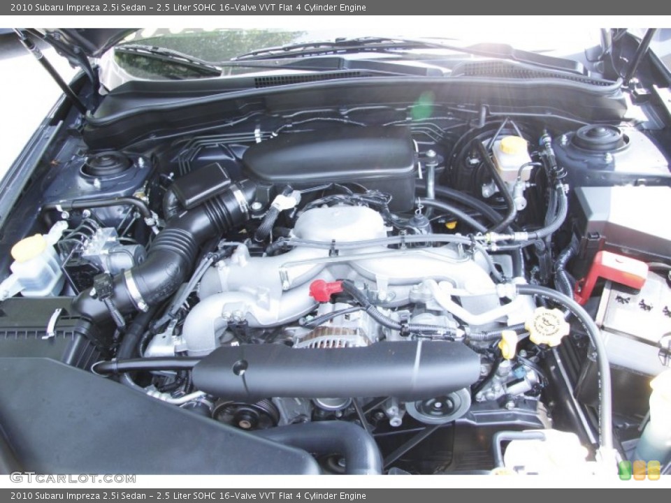 2.5 Liter SOHC 16-Valve VVT Flat 4 Cylinder Engine for the 2010 Subaru Impreza #51619996