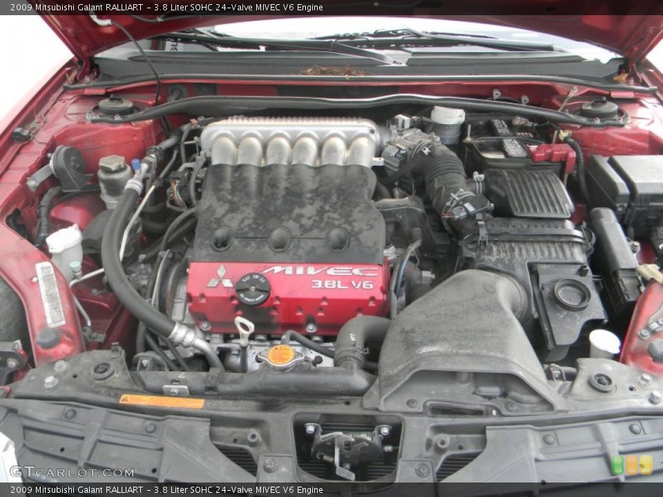 3.8 Liter SOHC 24-Valve MIVEC V6 Engine for the 2009 Mitsubishi Galant #51623614