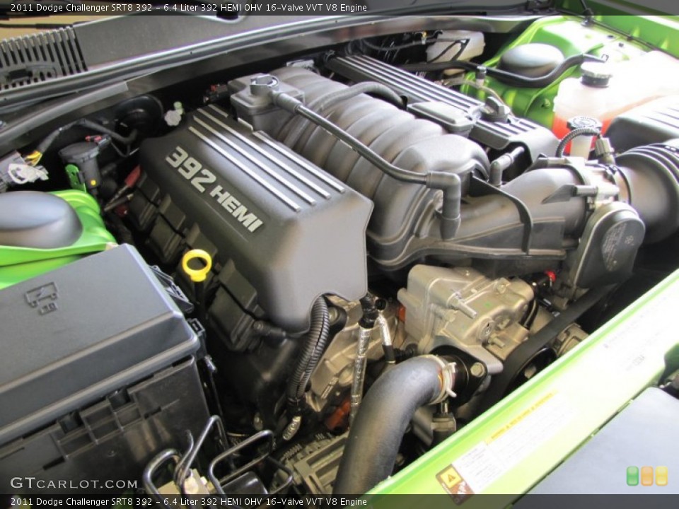 6.4 Liter 392 HEMI OHV 16-Valve VVT V8 Engine for the 2011 Dodge Challenger #51627418