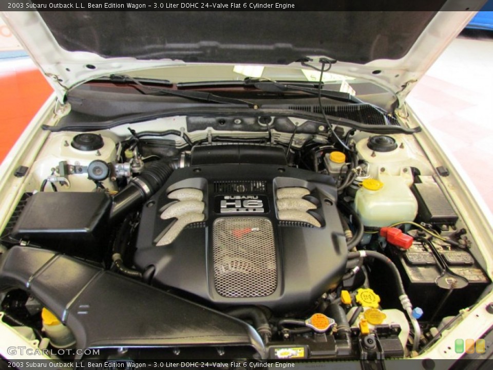 3.0 Liter DOHC 24-Valve Flat 6 Cylinder Engine for the 2003 Subaru Outback #51630496