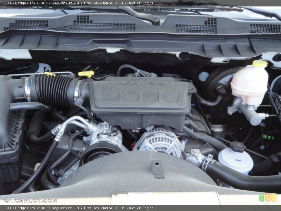 4.7 Liter Flex-Fuel SOHC 16-Valve V8 Engine for the 2010 Dodge Ram 1500 #51646054