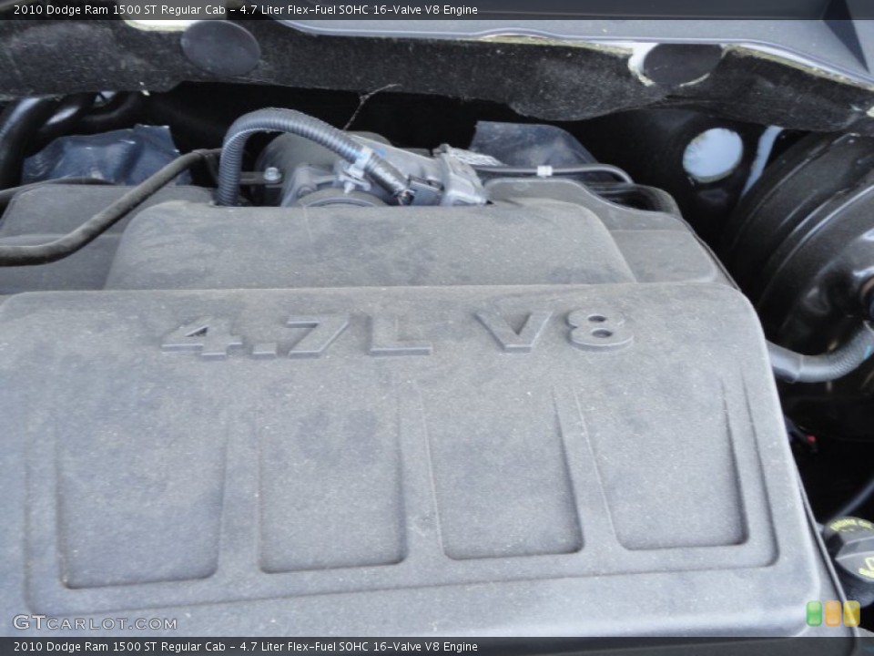 4.7 Liter Flex-Fuel SOHC 16-Valve V8 Engine for the 2010 Dodge Ram 1500 #51646075