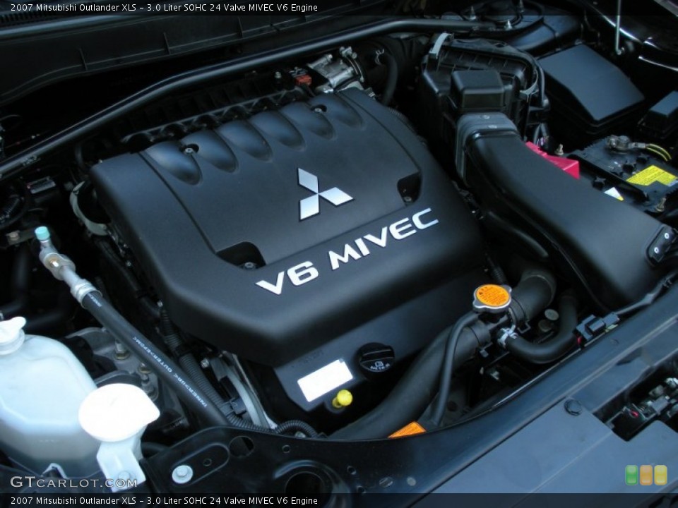 3.0 Liter SOHC 24 Valve MIVEC V6 Engine for the 2007