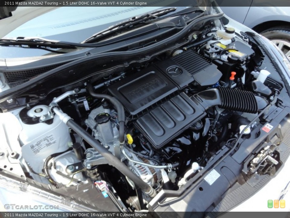 1.5 Liter DOHC 16-Valve VVT 4 Cylinder Engine for the 2011 Mazda MAZDA2 #51654694