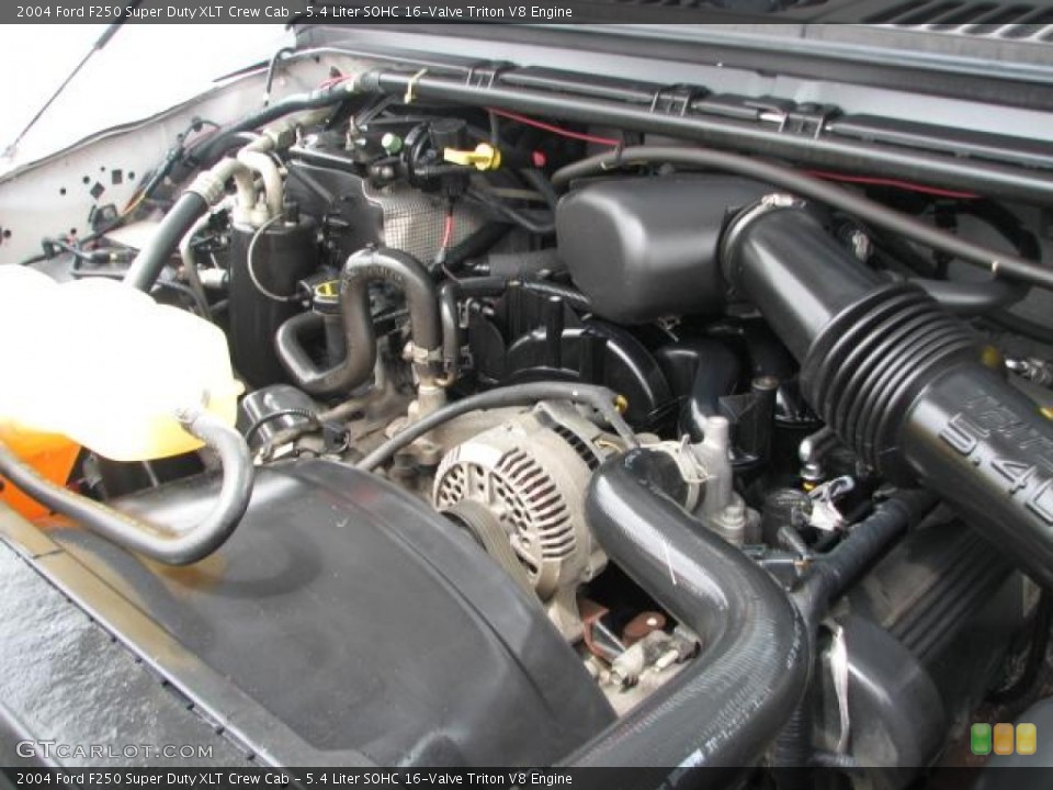 5.4 Liter SOHC 16-Valve Triton V8 Engine for the 2004 Ford F250 Super Duty #51655351