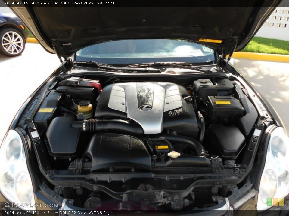 4.3 Liter DOHC 32-Valve VVT V8 Engine for the 2004 Lexus SC #51658315