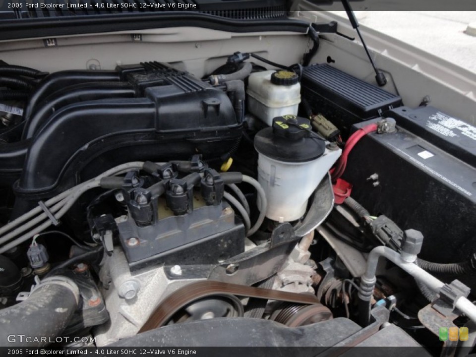 4.0 Liter SOHC 12-Valve V6 Engine for the 2005 Ford Explorer #51659311