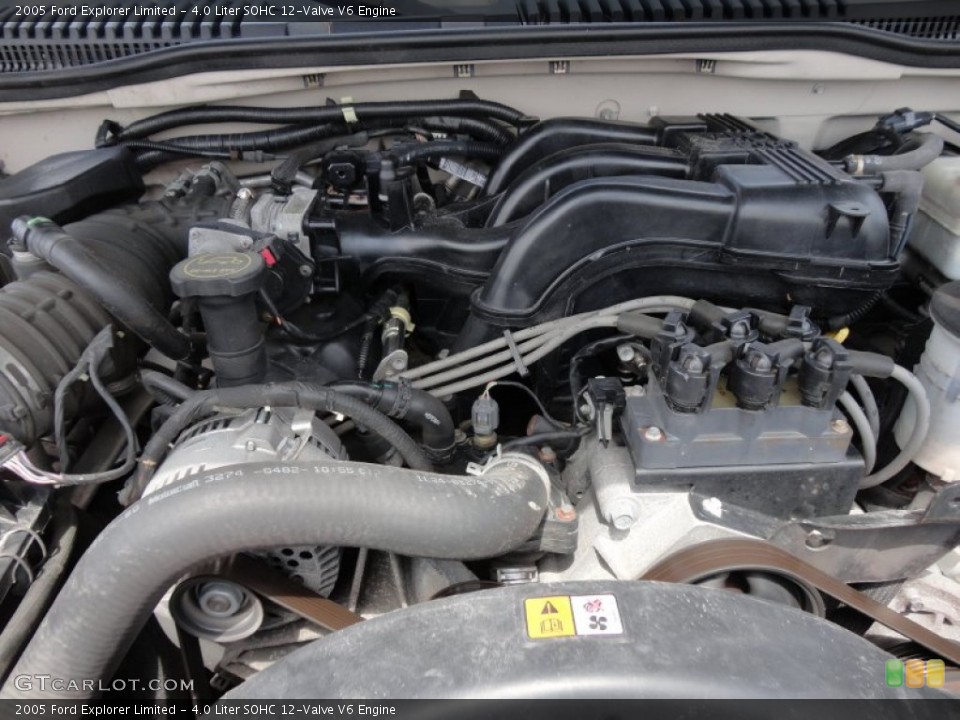 4.0 Liter SOHC 12-Valve V6 Engine for the 2005 Ford Explorer #51659335
