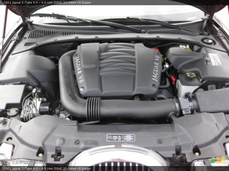 4.0 Liter DOHC 32-Valve V8 Engine for the 2001 Jaguar S-Type #51661375