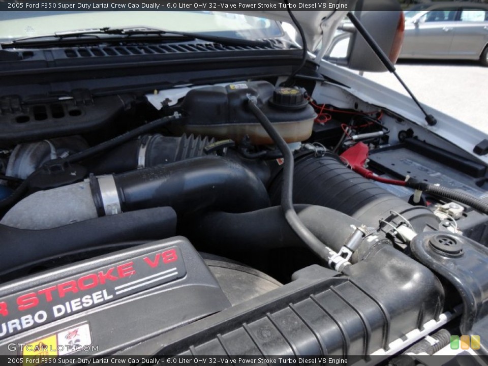 6.0 Liter OHV 32-Valve Power Stroke Turbo Diesel V8 Engine for the 2005 Ford F350 Super Duty #51664063