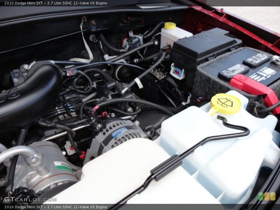 3.7 Liter SOHC 12-Valve V6 Engine for the 2010 Dodge Nitro #51664561