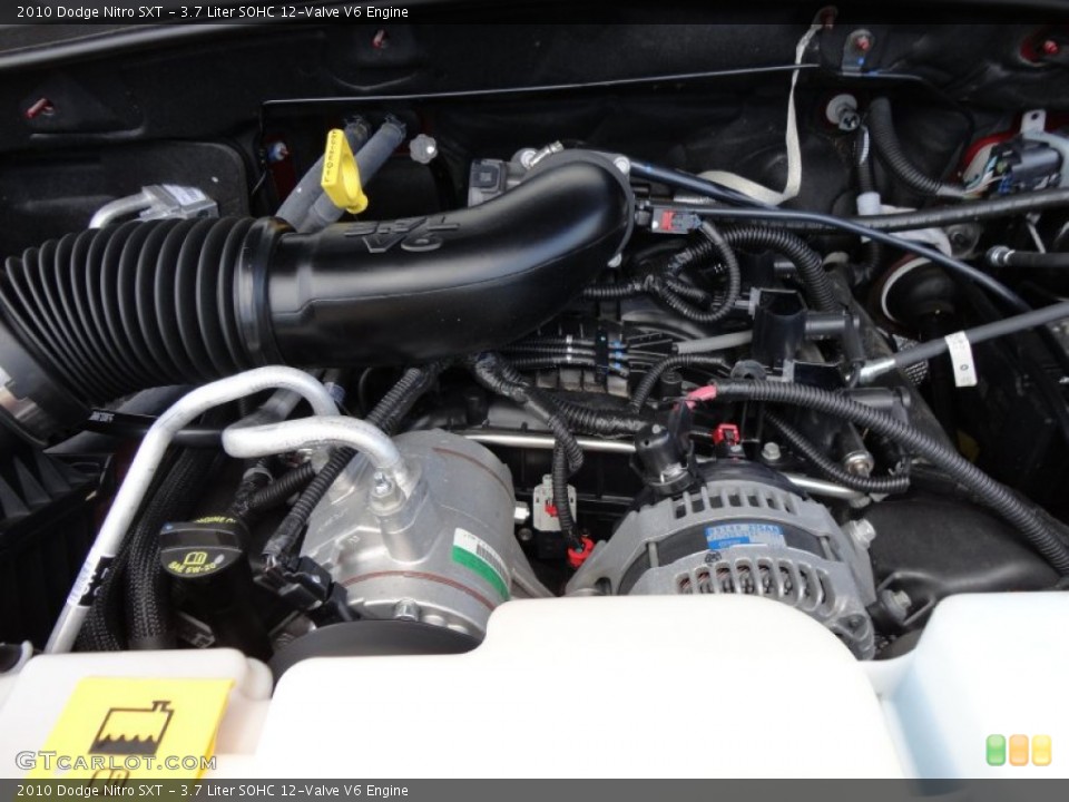 3.7 Liter SOHC 12-Valve V6 Engine for the 2010 Dodge Nitro #51664570