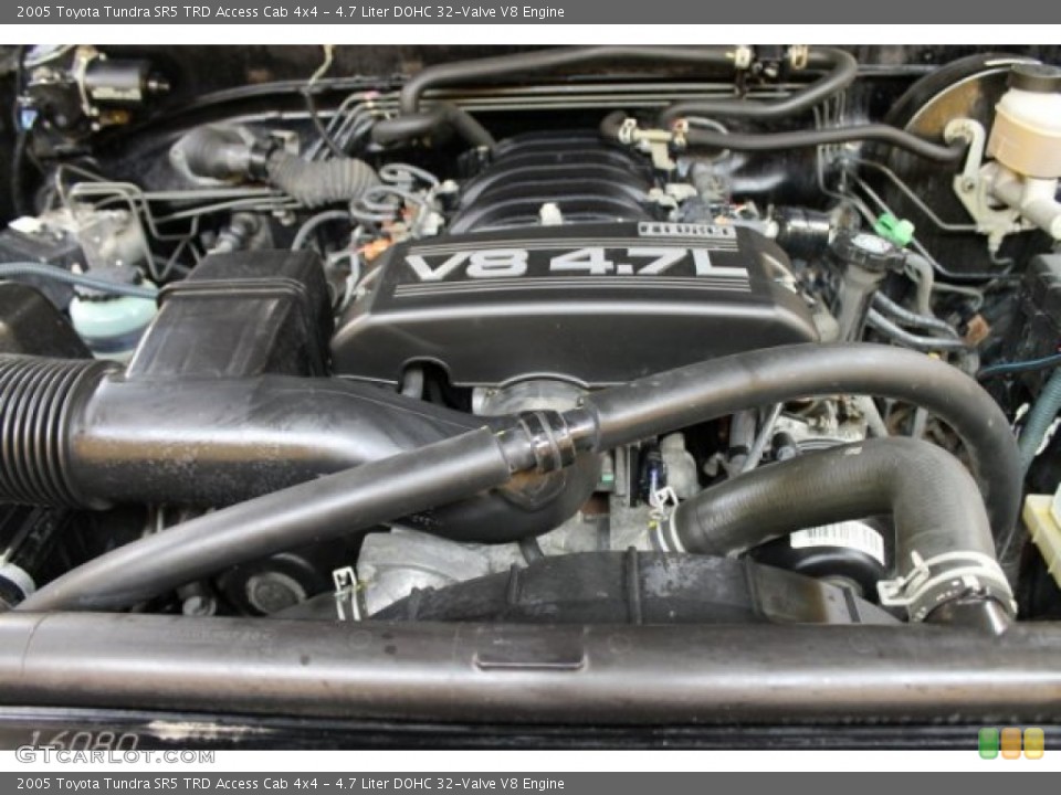 4.7 Liter DOHC 32-Valve V8 Engine for the 2005 Toyota Tundra #51666085