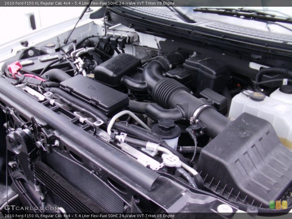 5.4 Liter Flex-Fuel SOHC 24-Valve VVT Triton V8 Engine for the 2010 Ford F150 #51670548