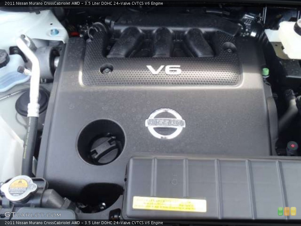 3.5 Liter DOHC 24-Valve CVTCS V6 Engine for the 2011 Nissan Murano #51671454