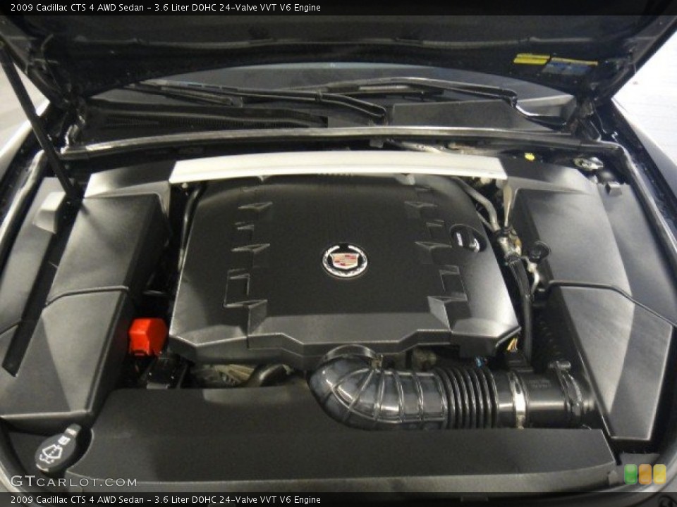 3.6 Liter DOHC 24-Valve VVT V6 Engine for the 2009 Cadillac CTS #51673611