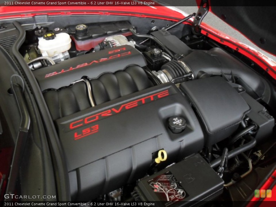 6.2 Liter OHV 16-Valve LS3 V8 Engine for the 2011 Chevrolet Corvette #51675171