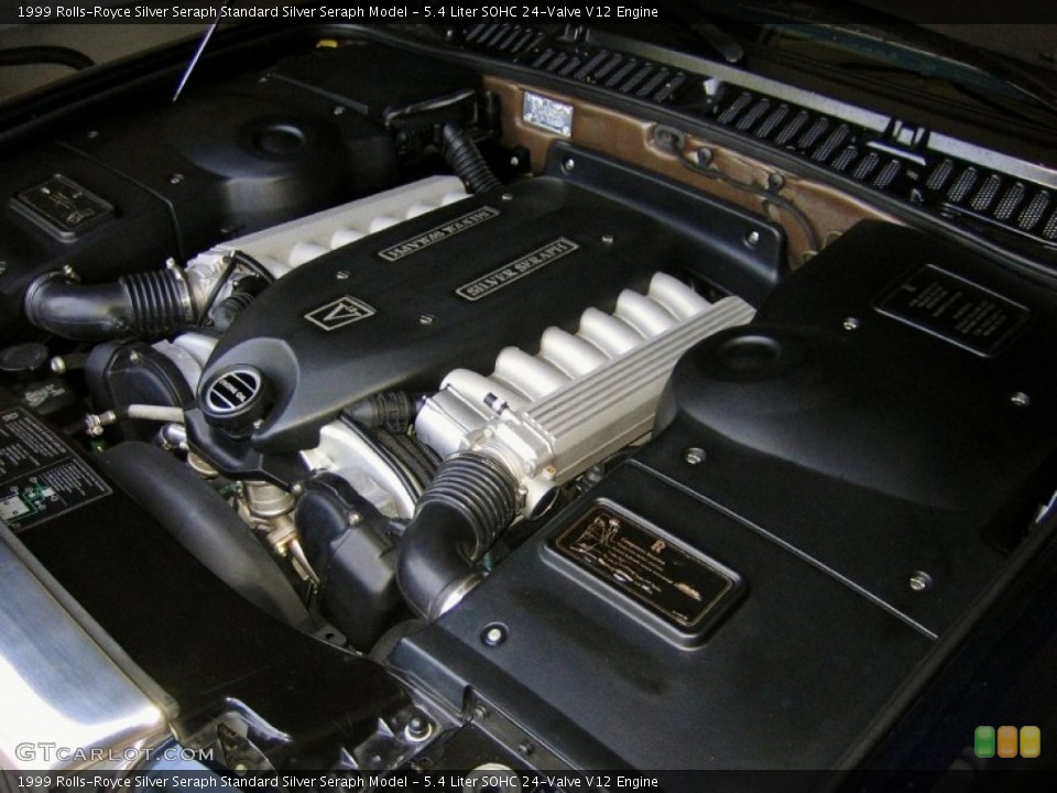 5.4 Liter SOHC 24-Valve V12 Engine for the 1999 Rolls-Royce Silver Seraph #51675882