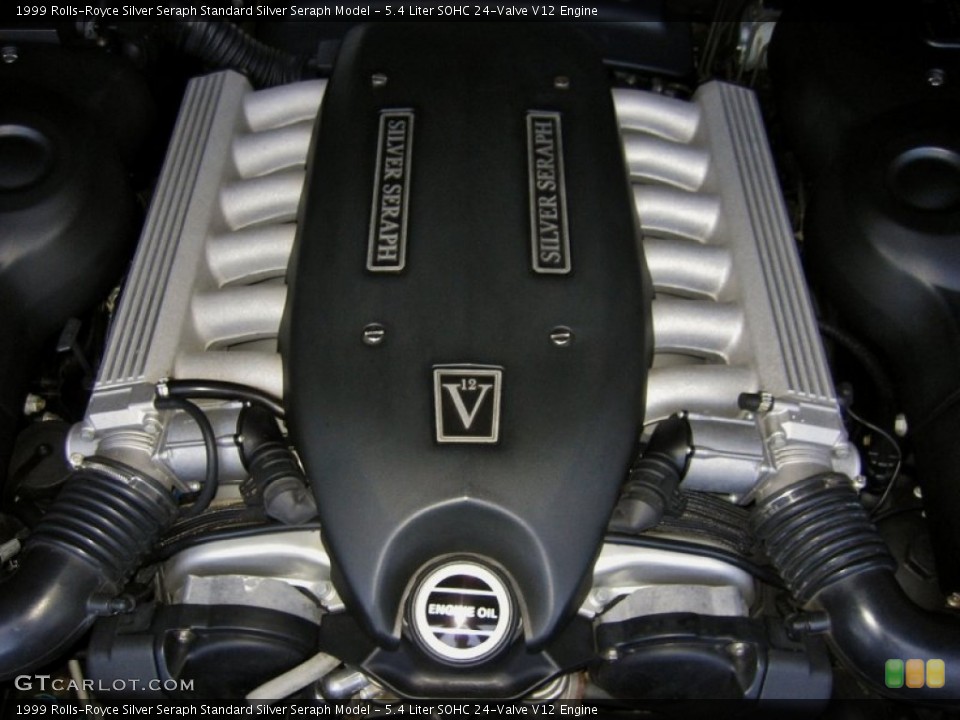 5.4 Liter SOHC 24-Valve V12 Engine for the 1999 Rolls-Royce Silver Seraph #51675912