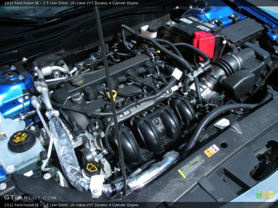 2.5 Liter DOHC 16-Valve VVT Duratec 4 Cylinder Engine for the 2012 Ford Fusion #51683064