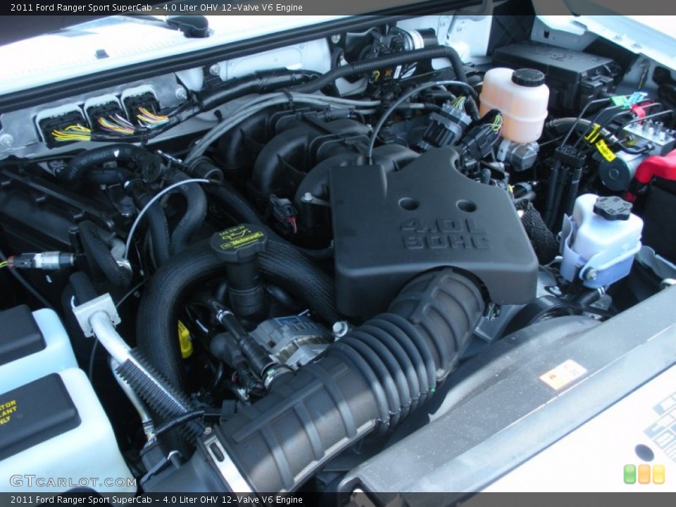 4.0 Liter OHV 12-Valve V6 Engine for the 2011 Ford Ranger #51684018