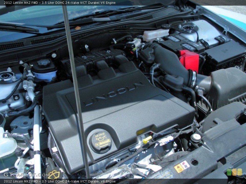 3.5 Liter DOHC 24-Valve iVCT Duratec V6 Engine for the 2012 Lincoln MKZ #51686262