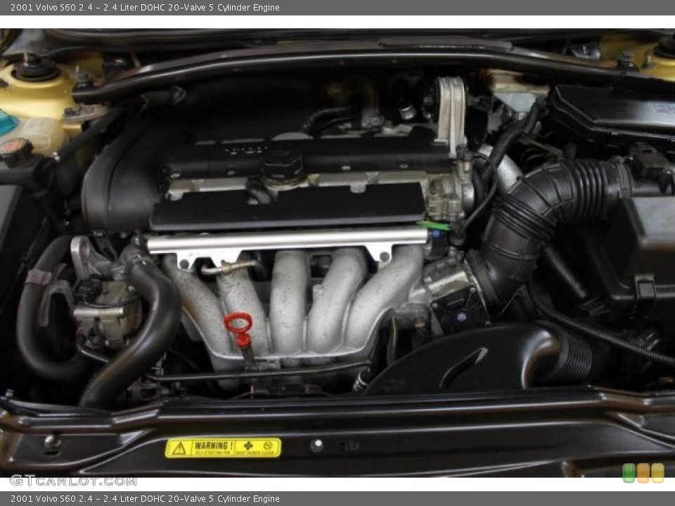 2.4 Liter DOHC 20-Valve 5 Cylinder Engine for the 2001 Volvo S60 #51688149