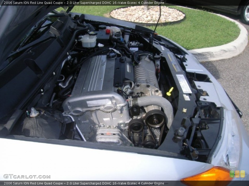 2.0 Liter Supercharged DOHC 16-Valve Ecotec 4 Cylinder Engine for the 2006 Saturn ION #51694462