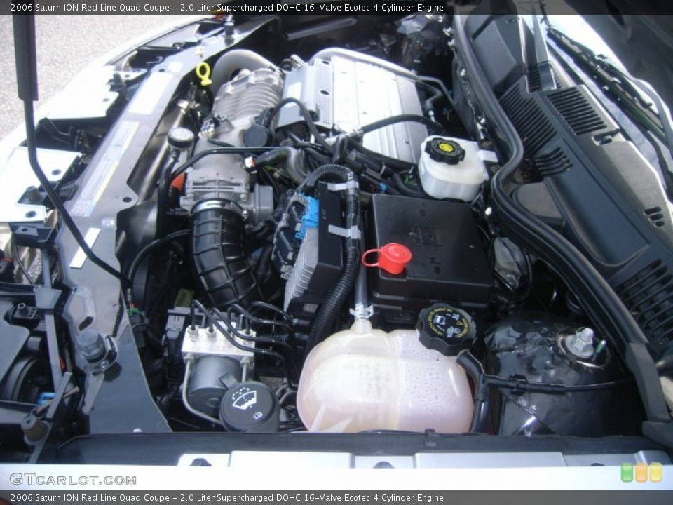 2.0 Liter Supercharged DOHC 16-Valve Ecotec 4 Cylinder Engine for the 2006 Saturn ION #51694507